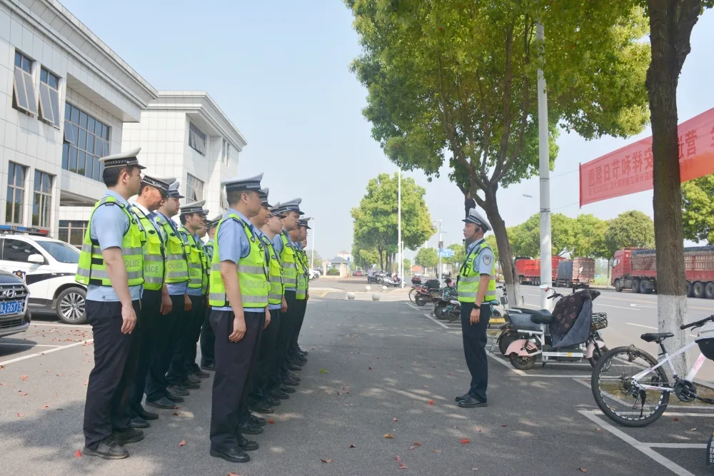 西洞庭公安分局交警大队开展道路交通事故现场勘察能力培训